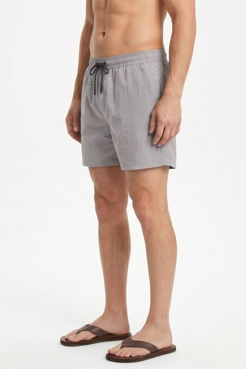 Classic Swim Short — Gray