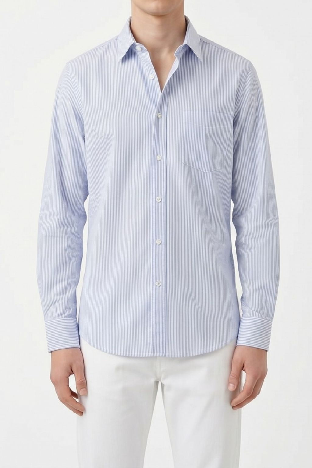 Oxford Shirt — Light Blue