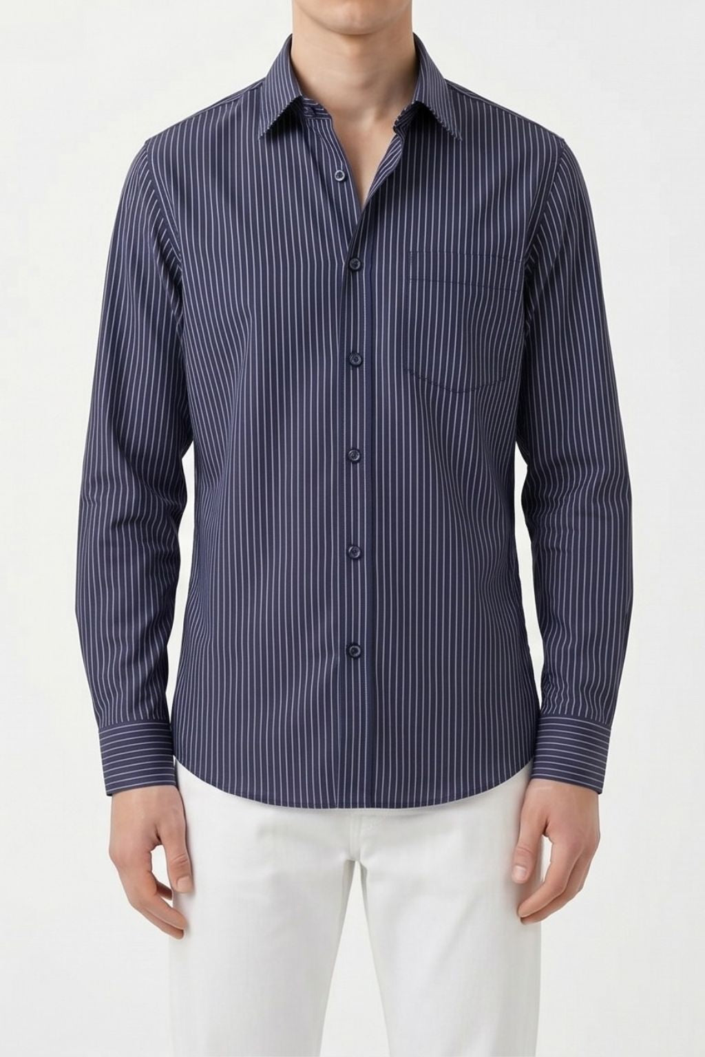 Oxford Shirt — Navy