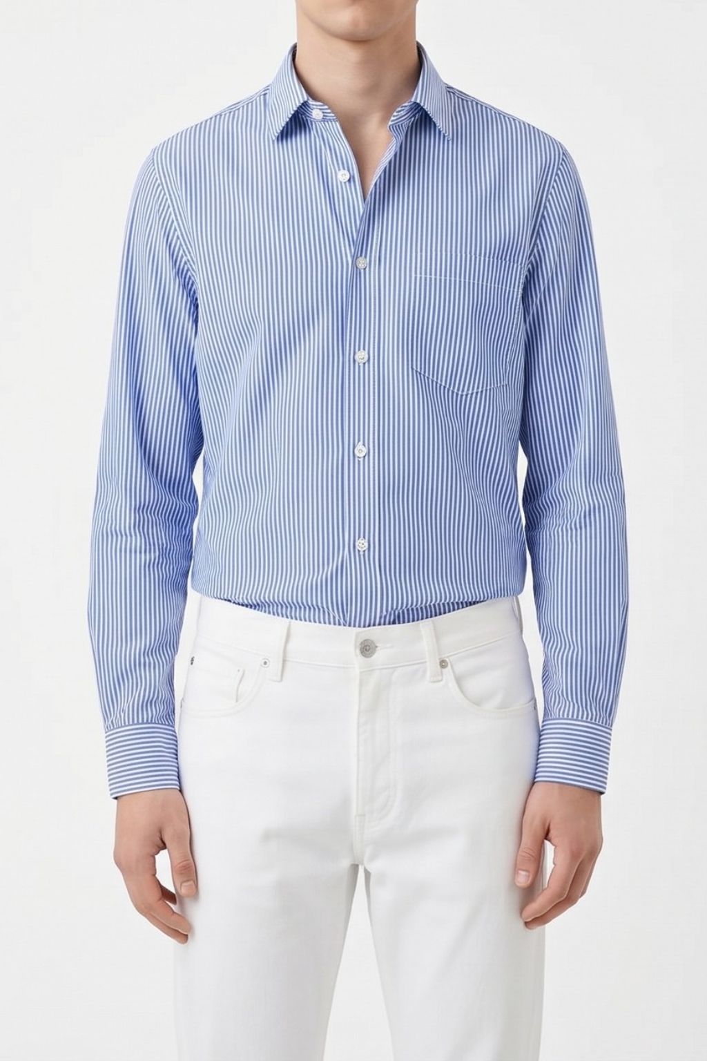 Oxford Shirt — Blue