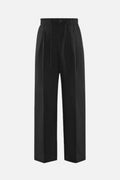 Essential Linen Trouser — Black