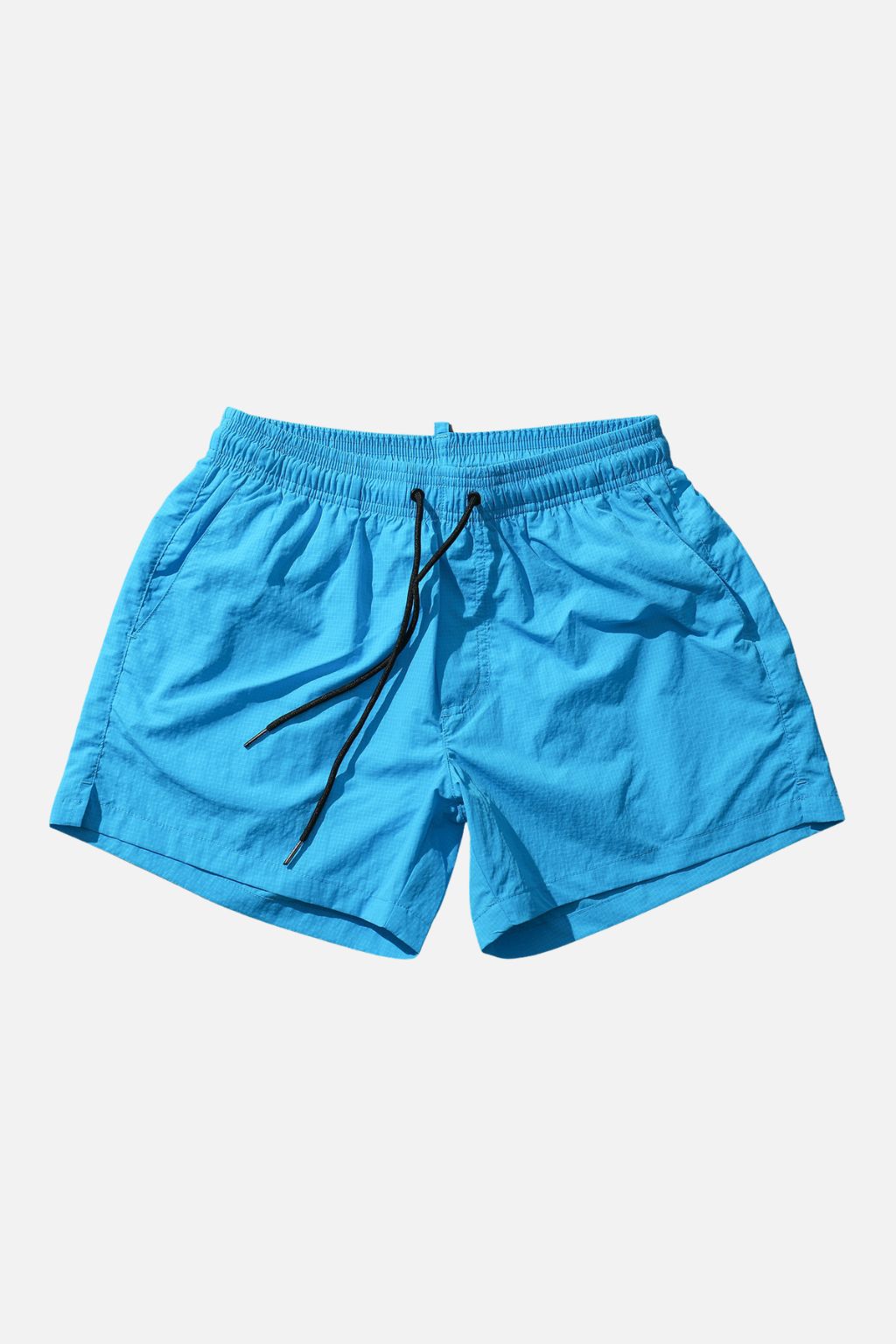 Textured Swim Trunk — Sky Blue