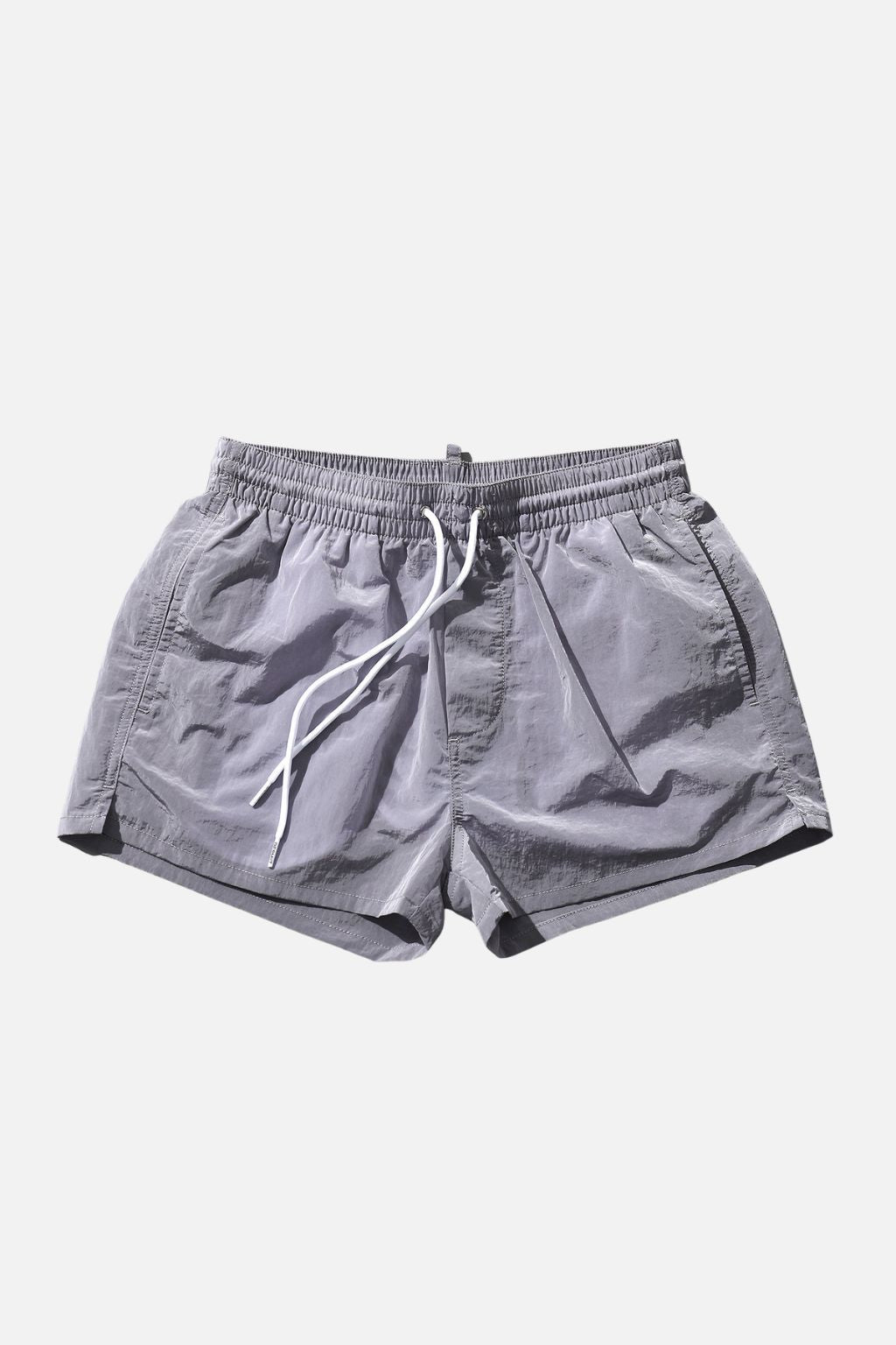 Classic Swim Trunk — Light Gray
