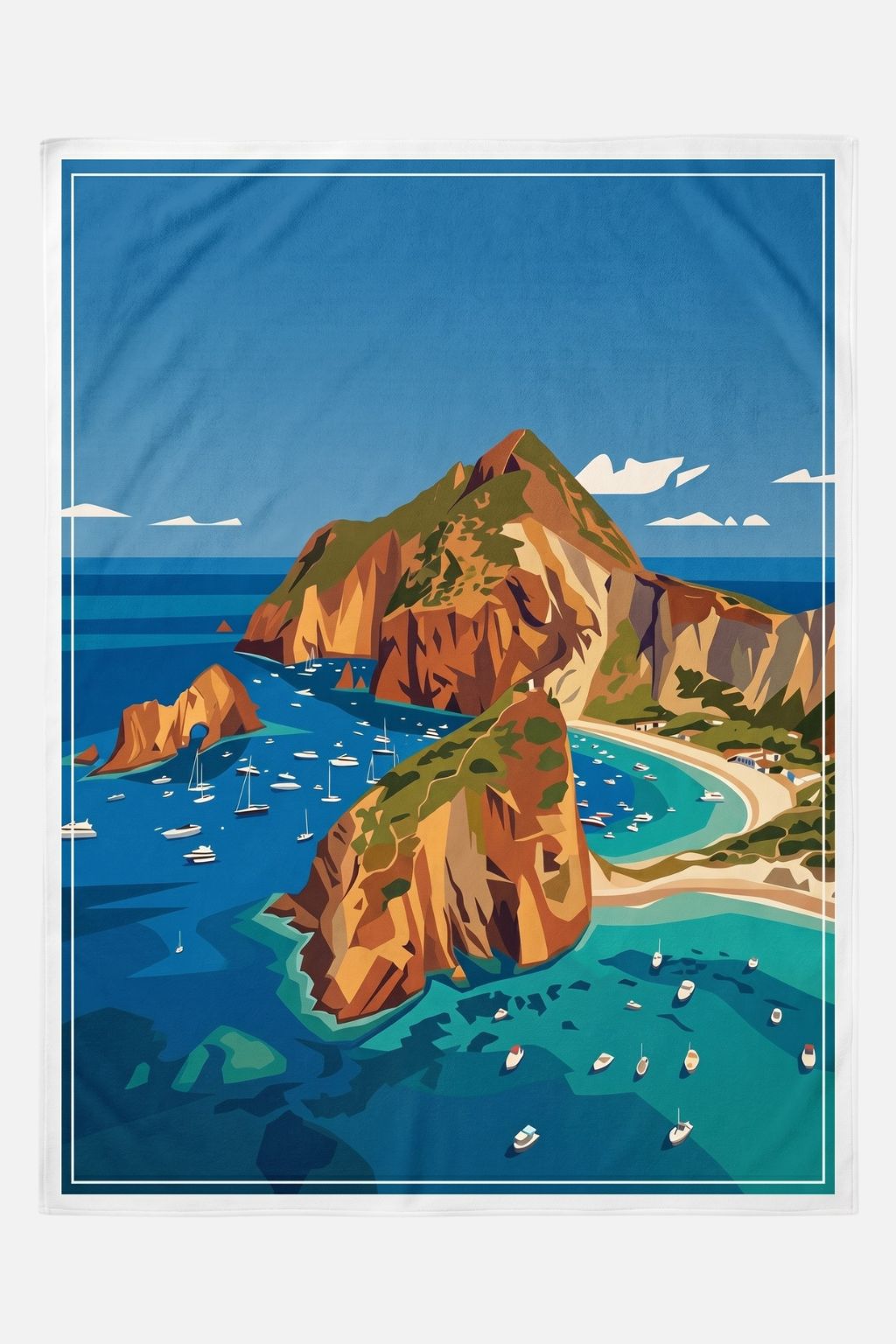 Panorama Beach Towel