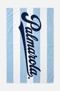 Signature Beach Towel — Blue and White