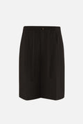 Essential Linen Short — Black