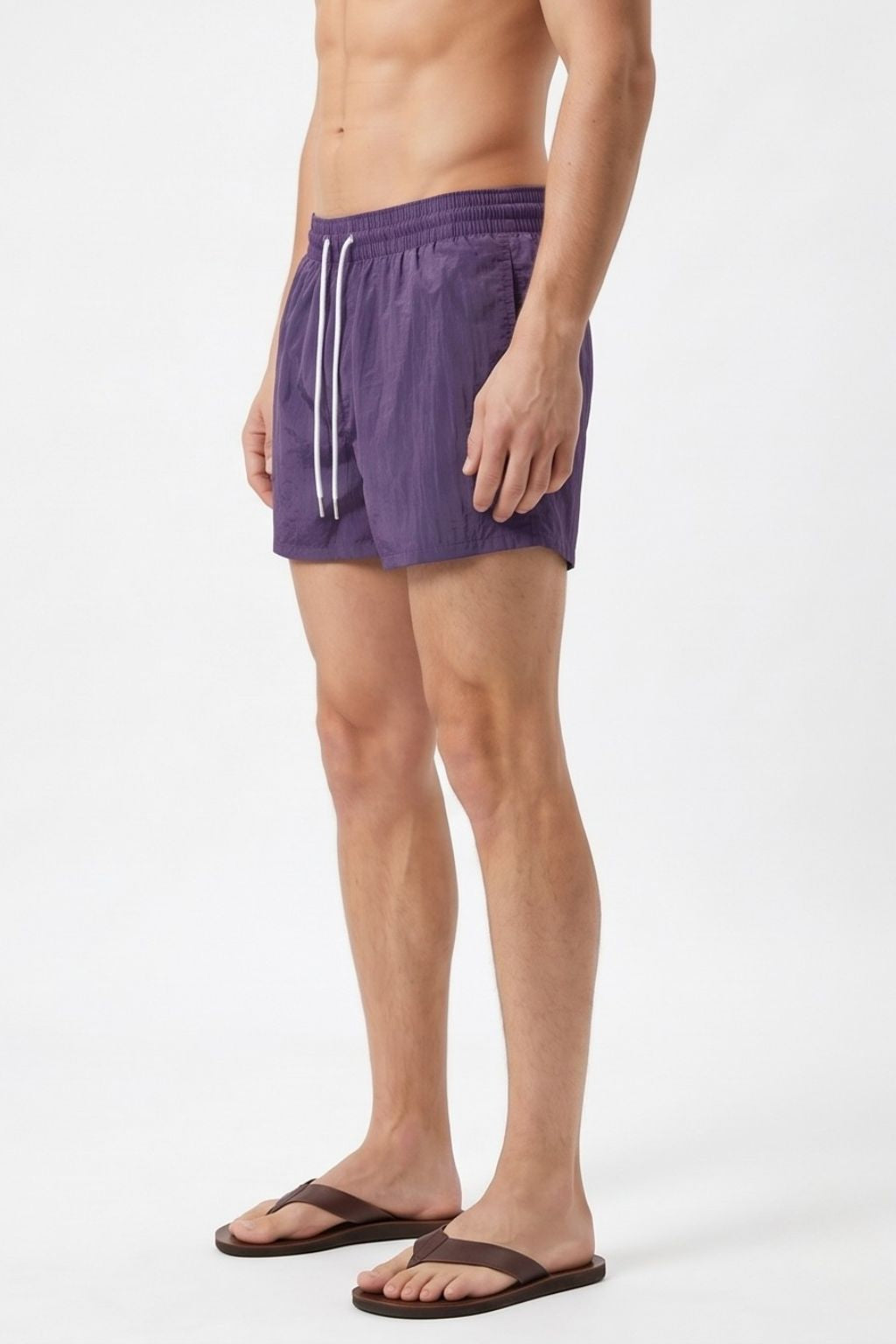 Classic Swim Trunk — Purple