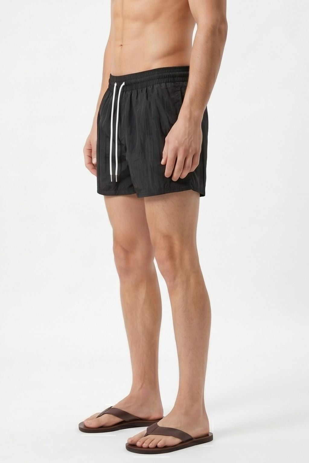 Classic Swim Trunk — Black