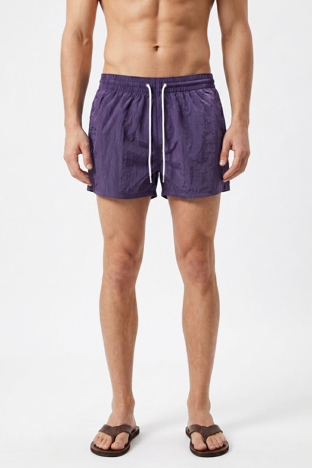 Classic Swim Trunk — Purple